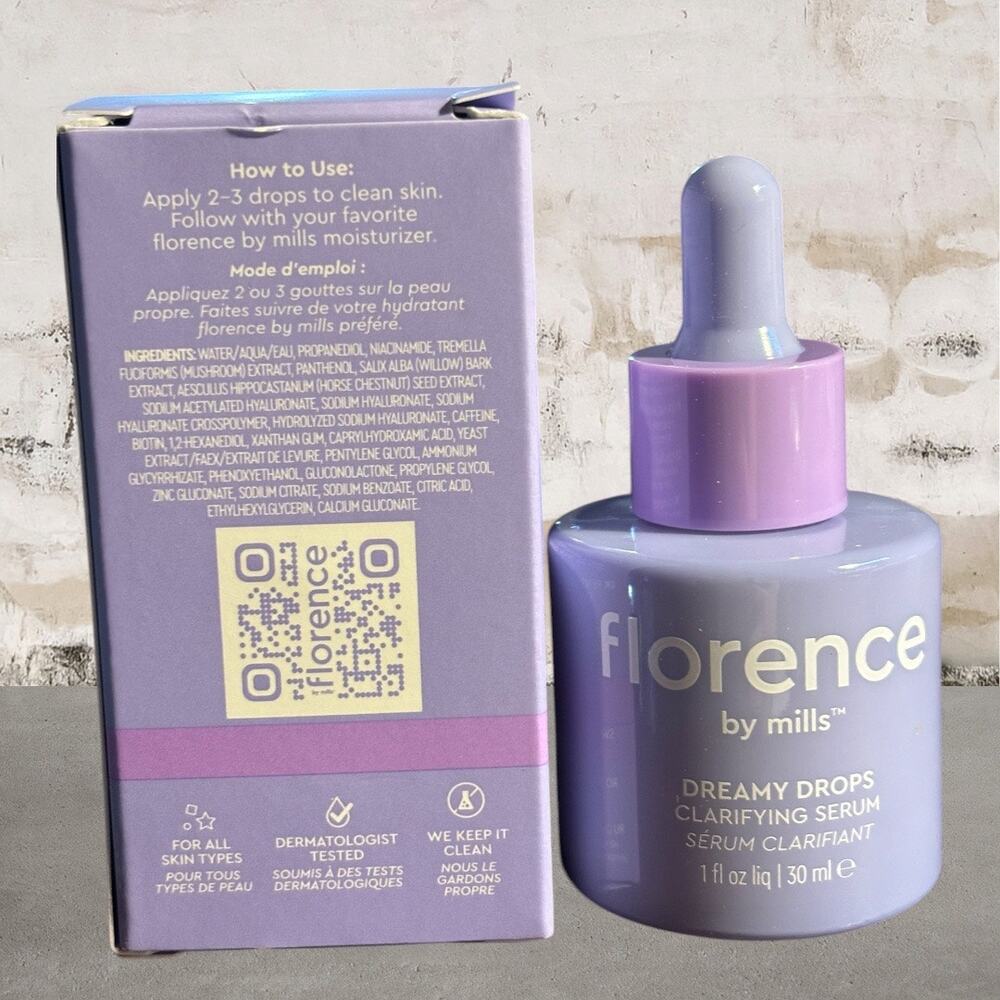 Florence by Mills Dreamy Drops Hydrating Serum NIB - Picture 2 of 3